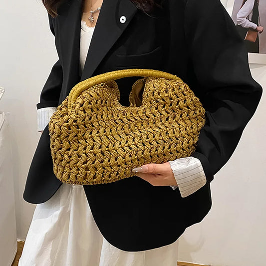 Verstile luxury Straw Handbag