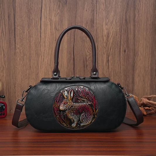 Classic Women Shoulder Bag - Retro Crossbody