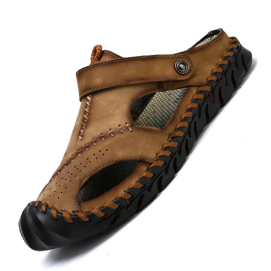 Men Leather  Classic Soft Sandals